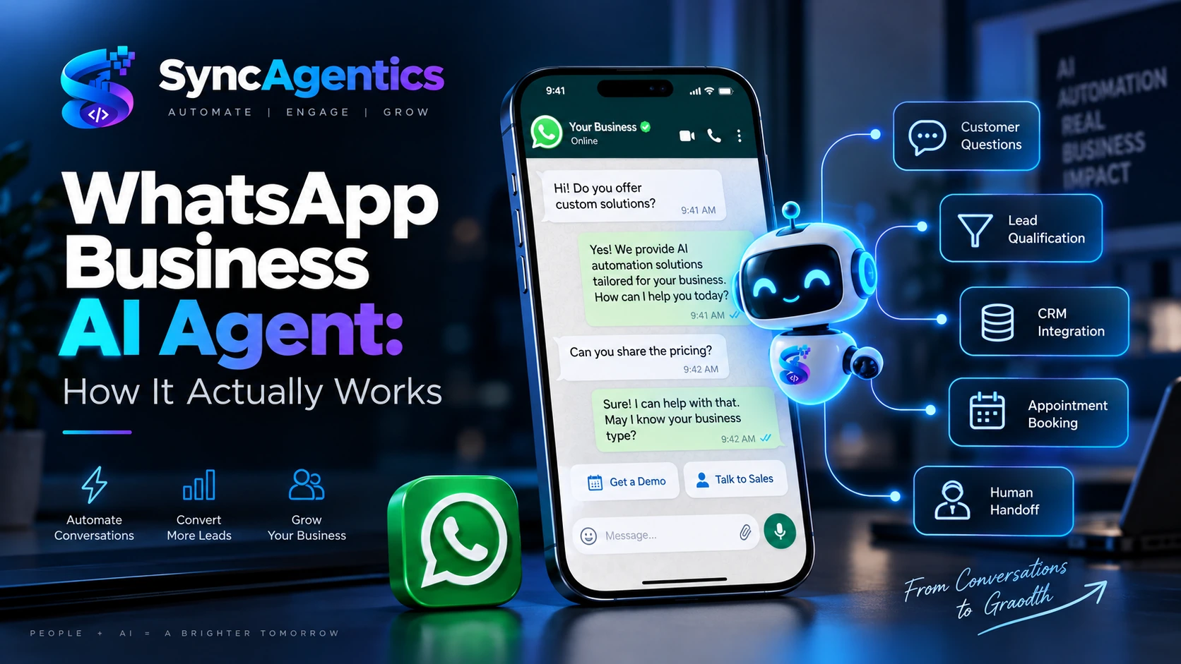 WhatsApp Business AI Agent: How It Actually Works